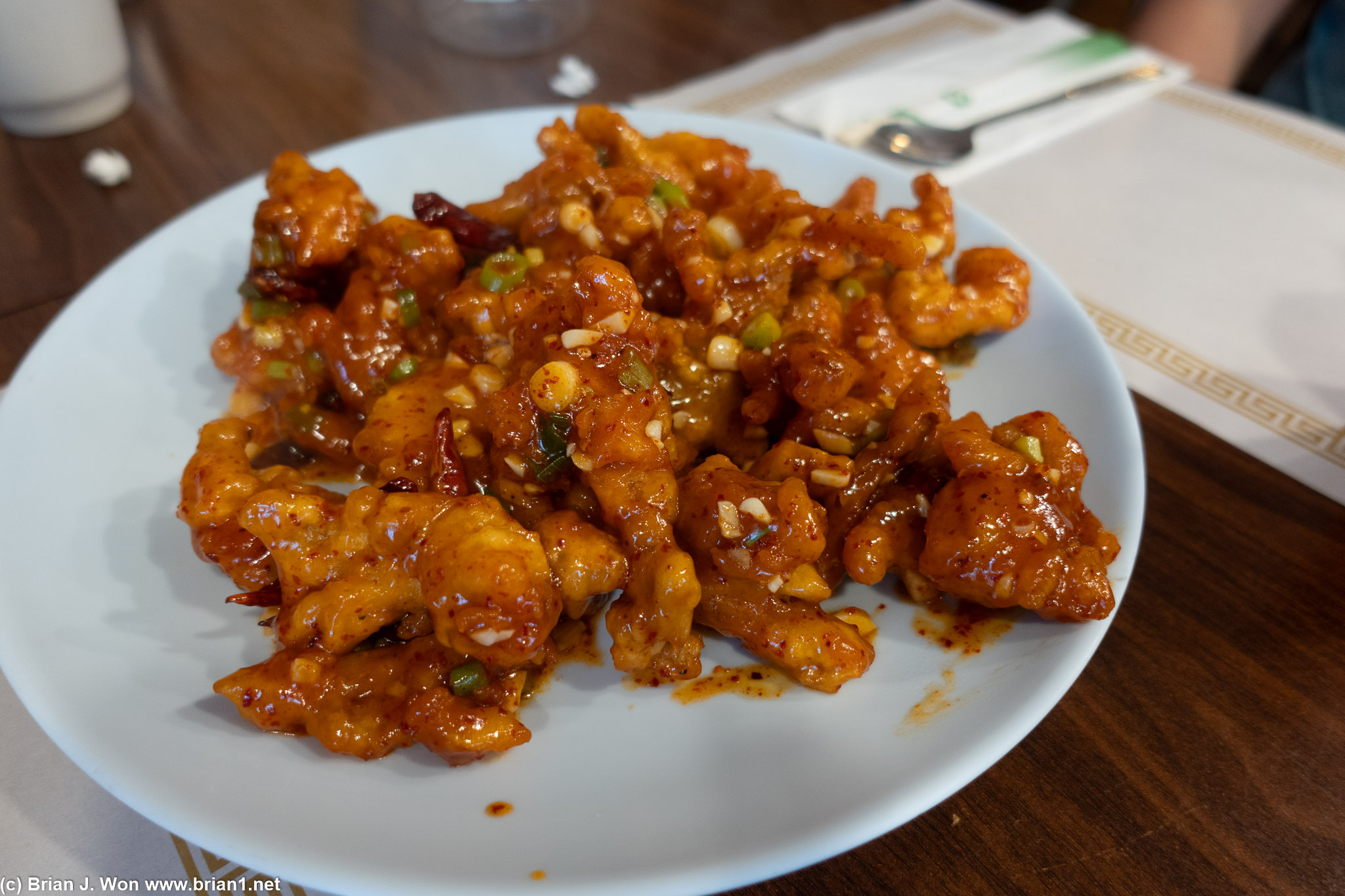 Sweet and sour chicken at Seoul Garden.