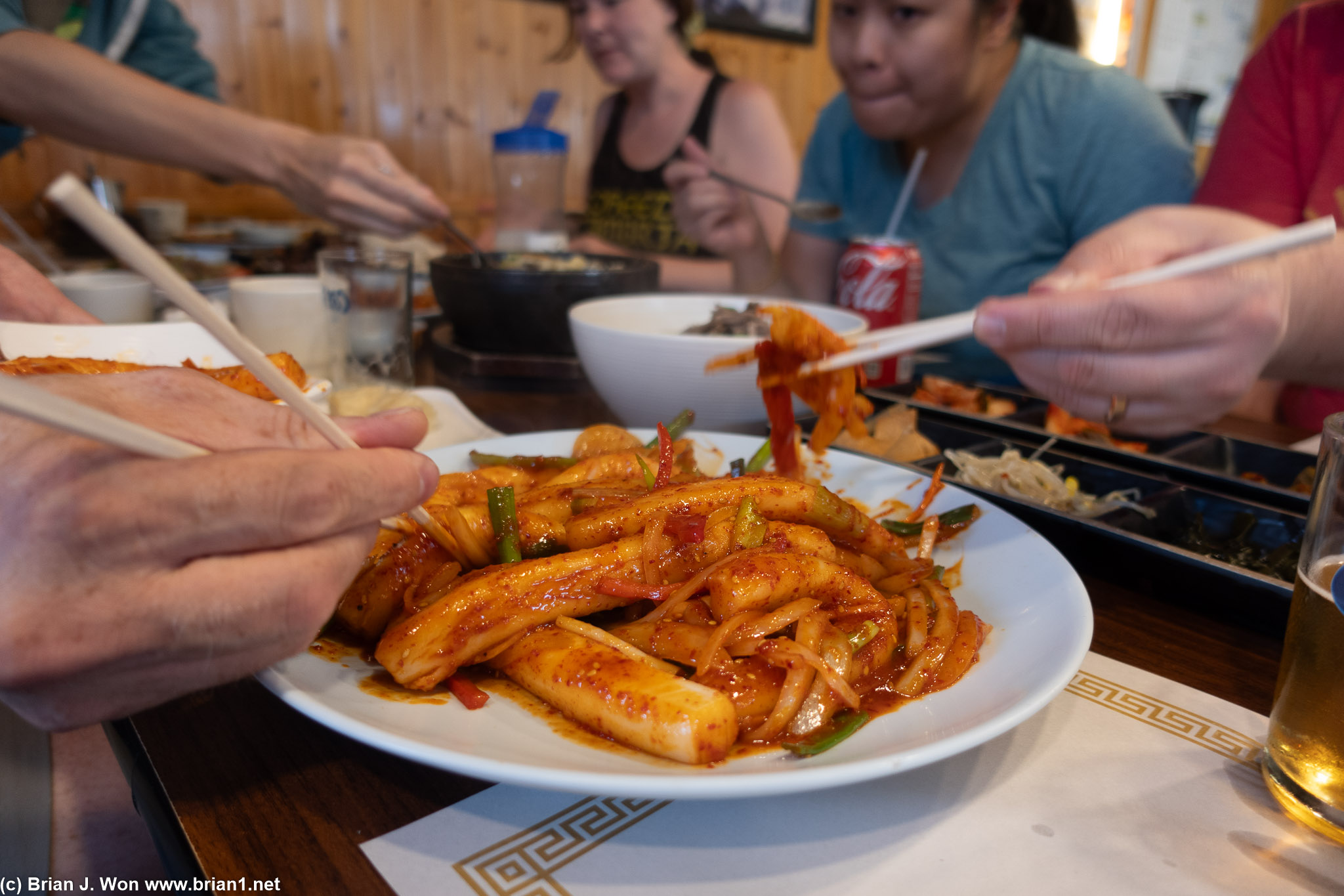 Tteok-bokki.