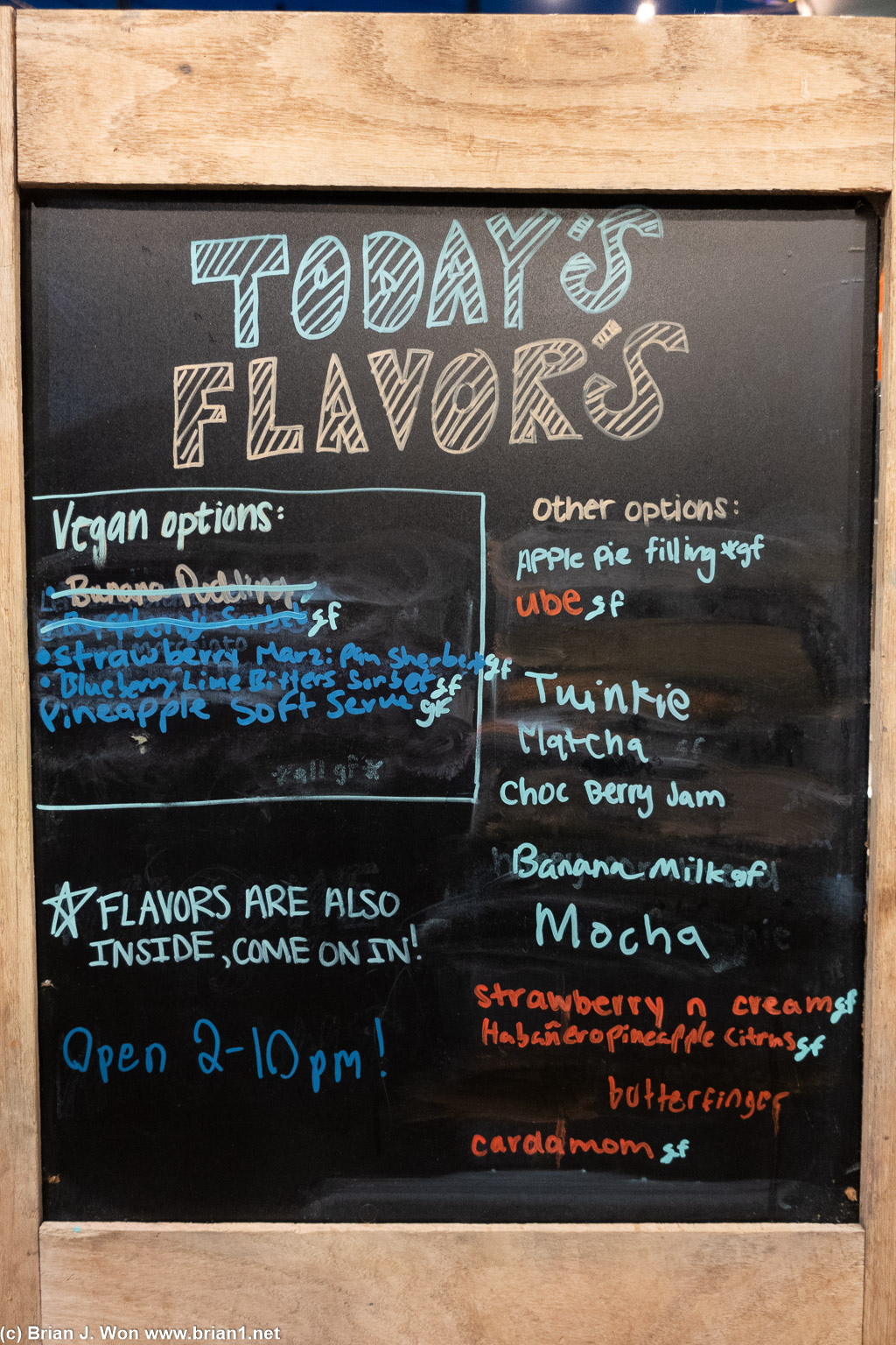 Menu.