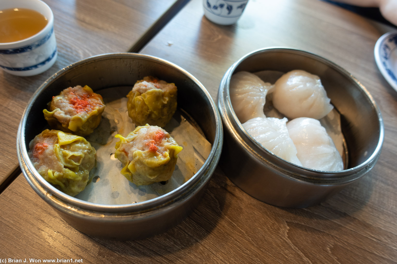 Shu mai not bad.