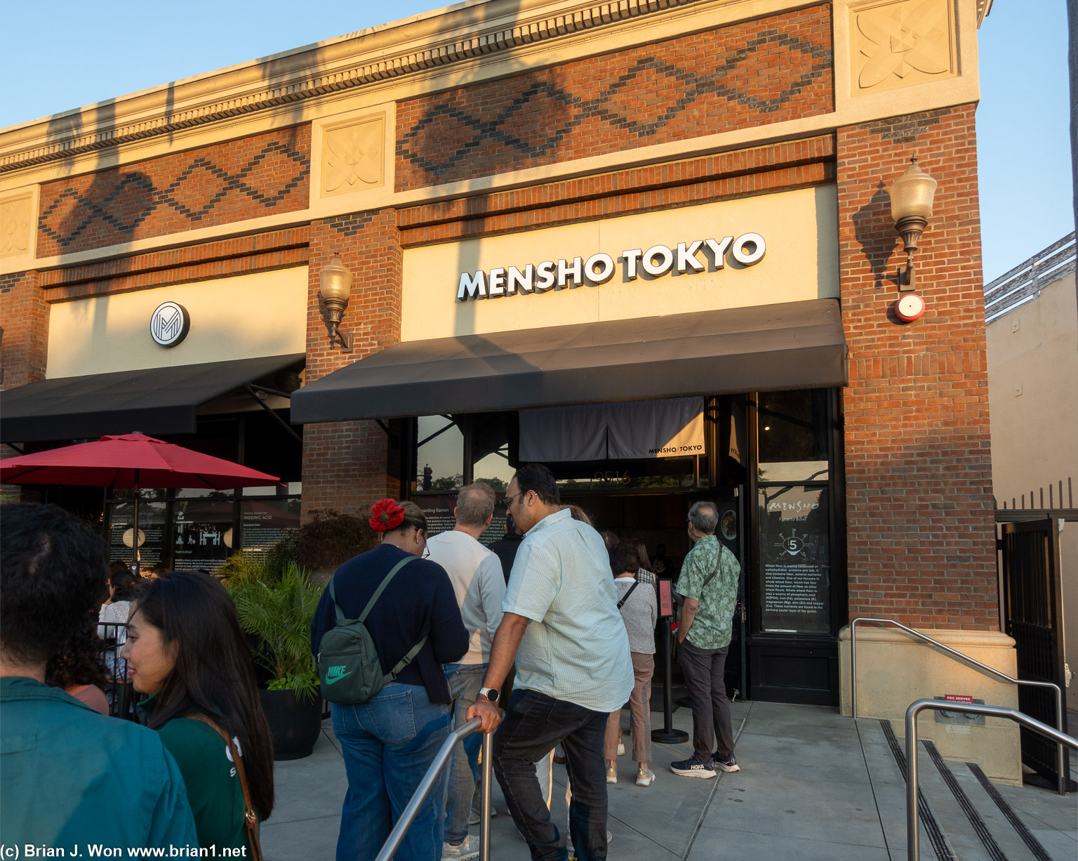 Mensho Tokyo in Culver City.