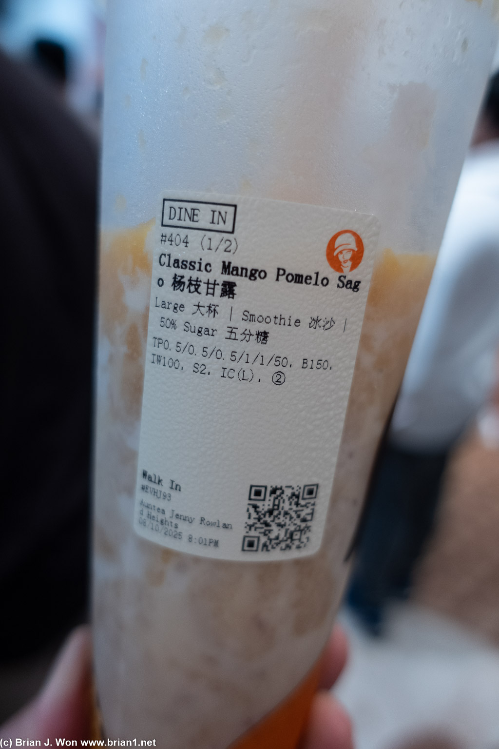 Detailed labels.