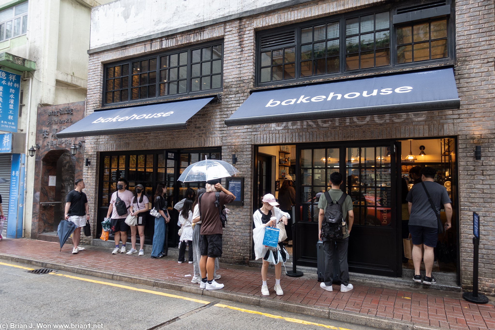 Like Fat J Char Siu, even in the rain, Bakehouse has a line.