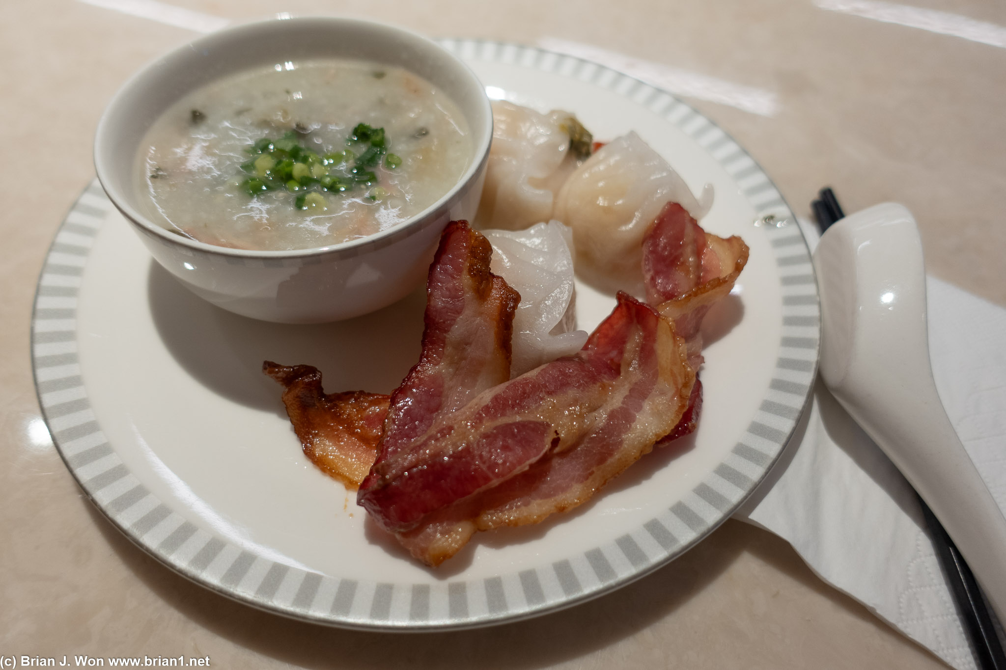 Singapore Air lounge food is solid.