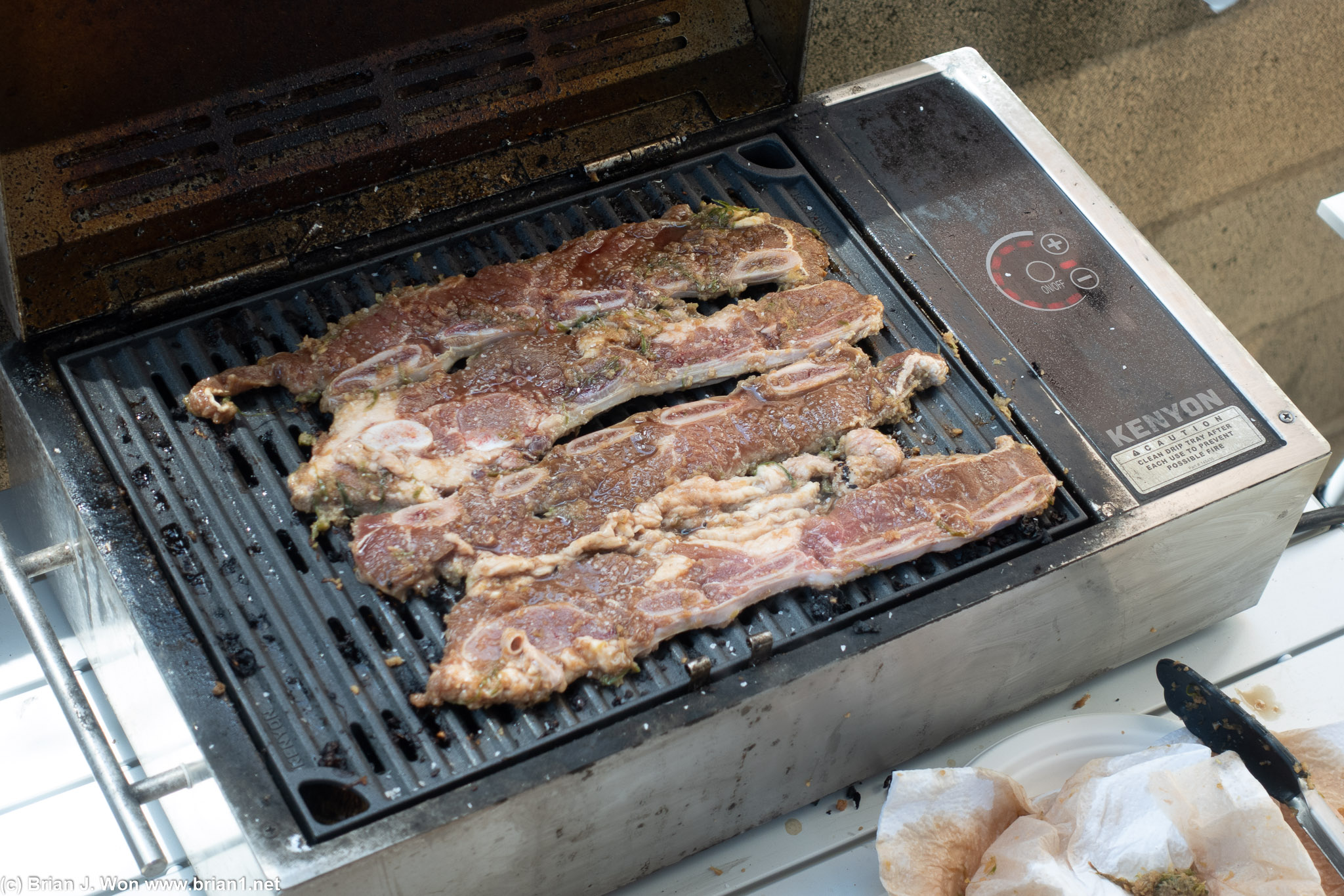 Madison's next request for Joe: galbi.