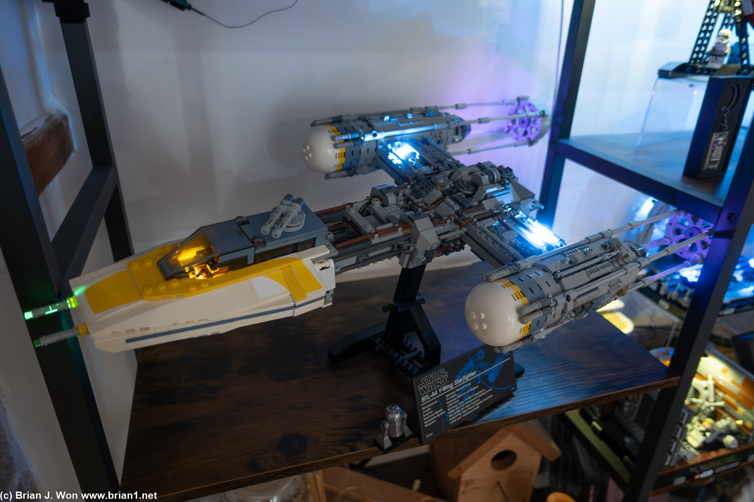 Adding lights to Lego is genius.