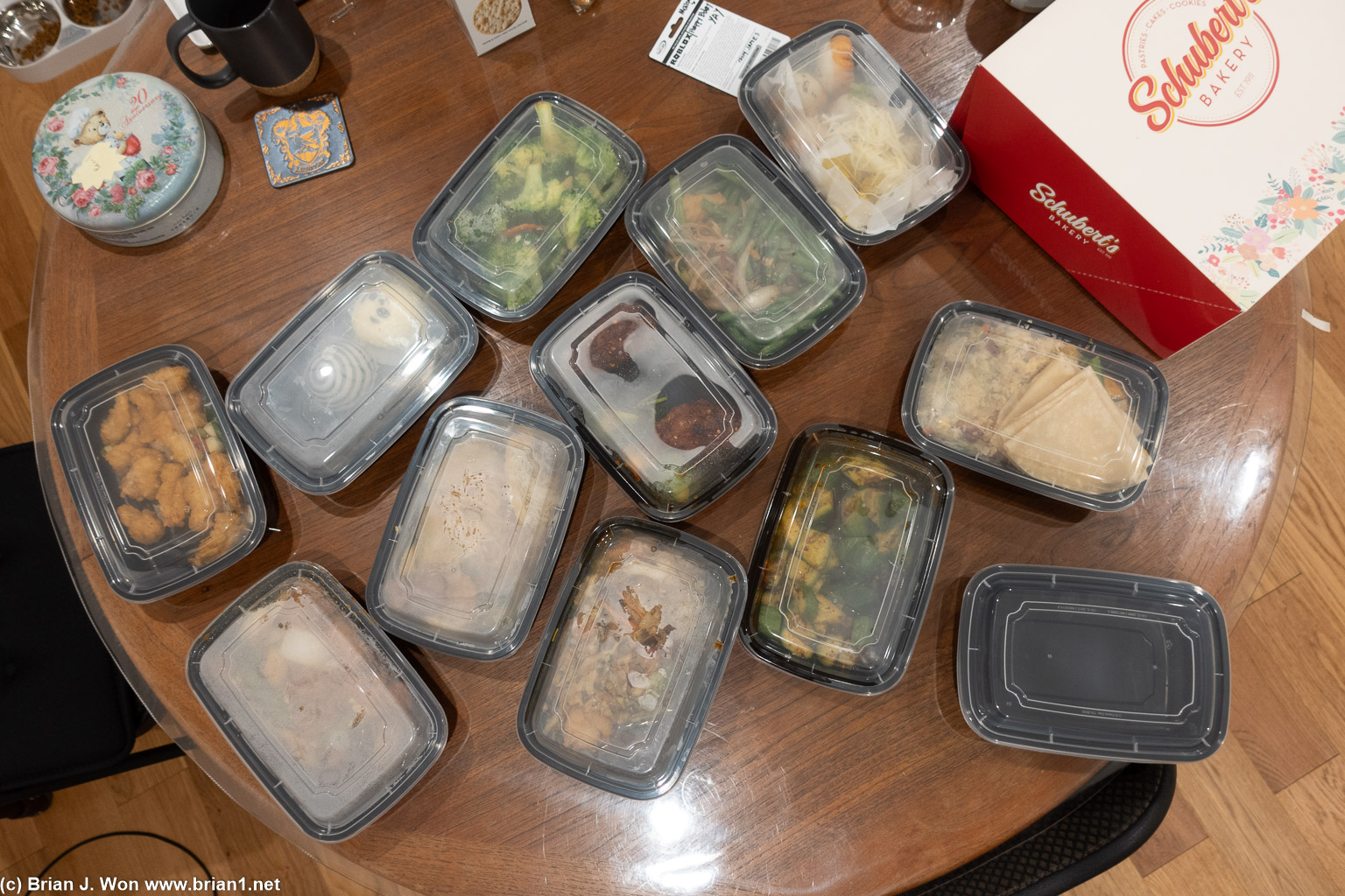 So many leftovers.