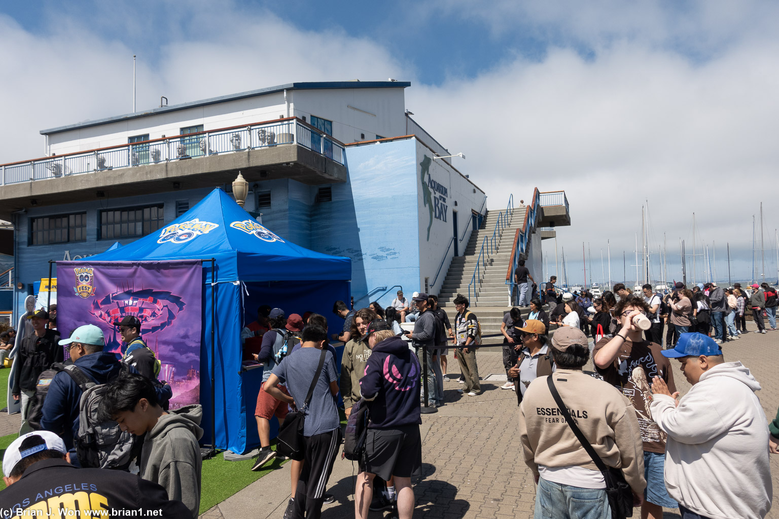 Pier 39 for Pokemon Go Fest.