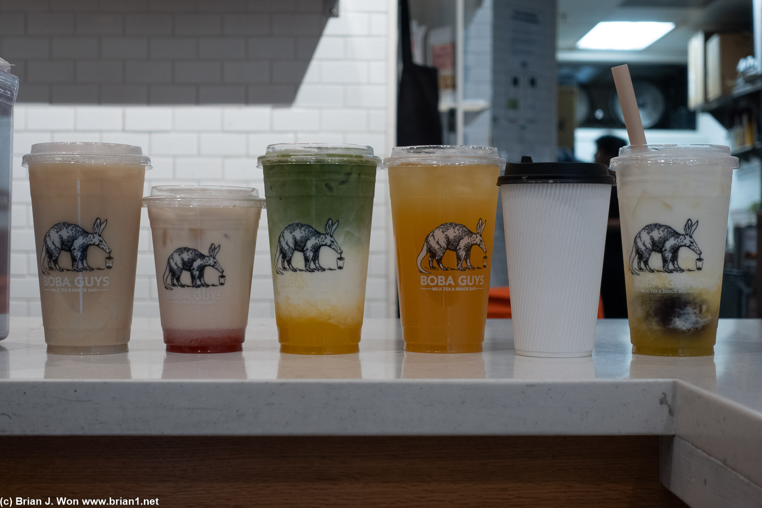 We got a few drinks.