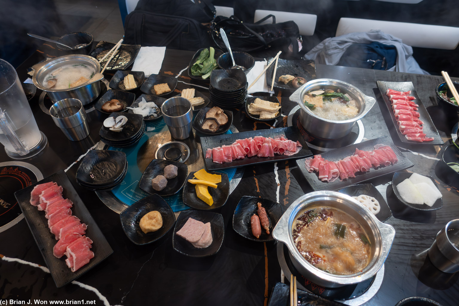 We ordered quite a spread.