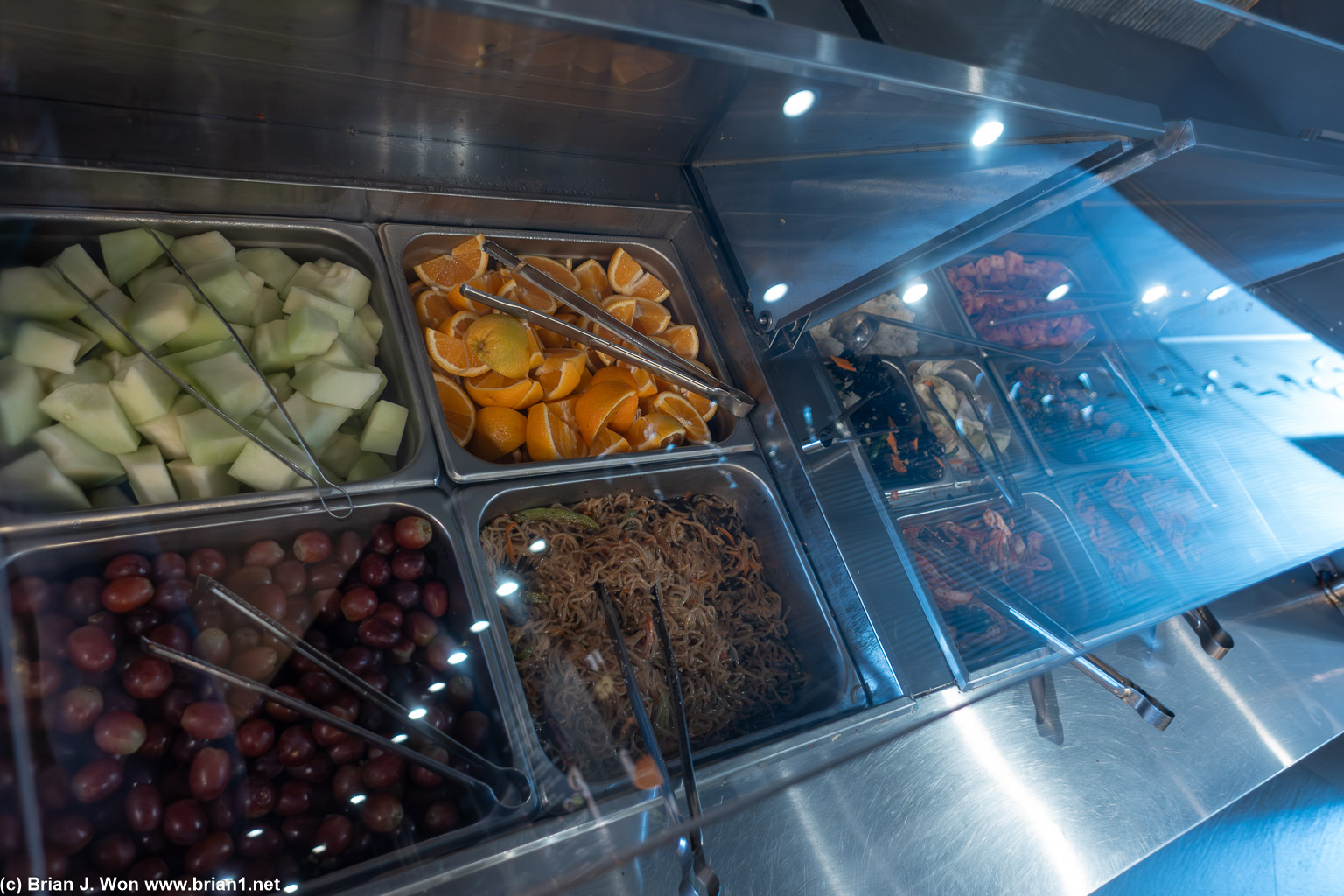 Fruit and desserts and...?
