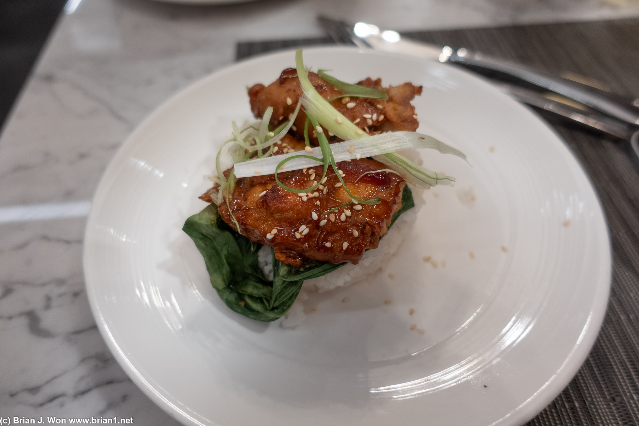 Korean grilled chicken was okay. See a theme?