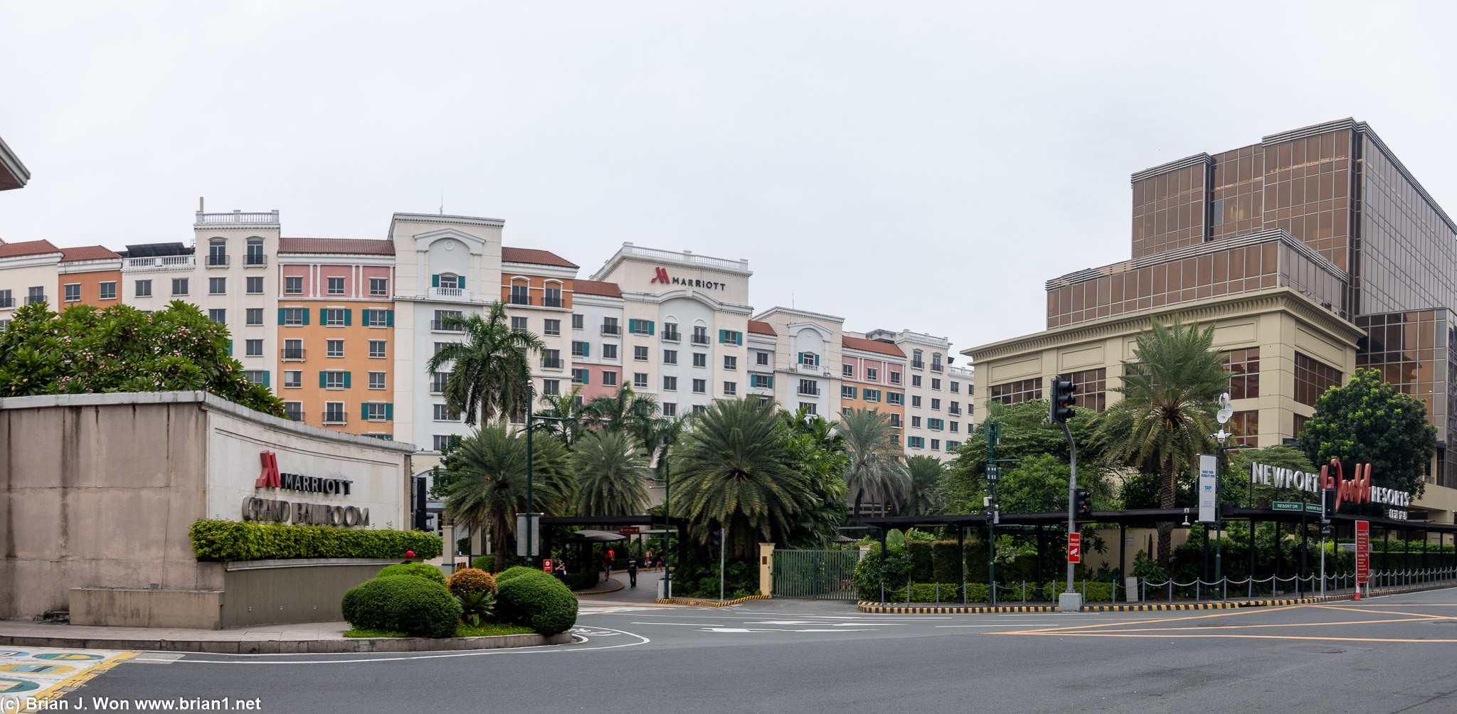 Marriott Manila at Newport World Resorts is also massive.