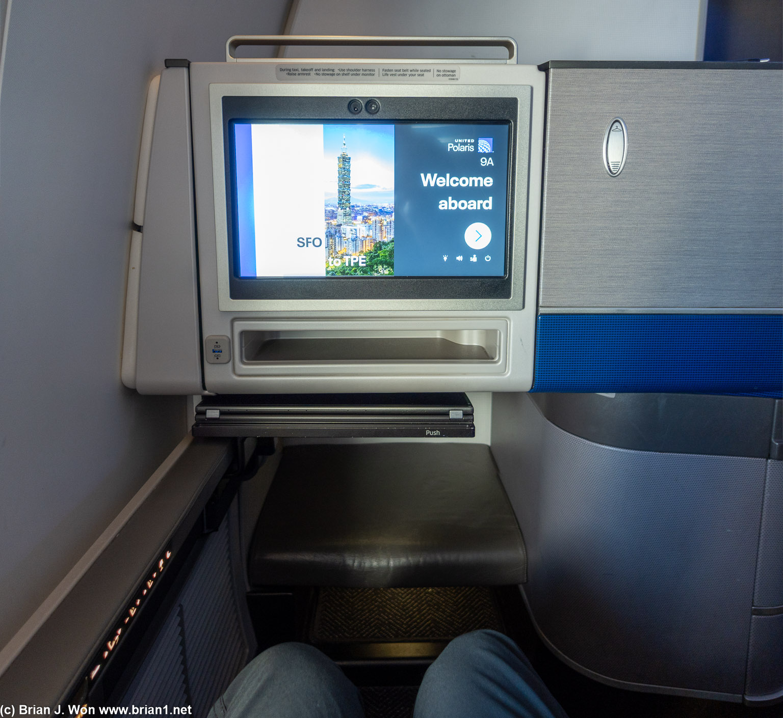 Bulkhead seats FTW.