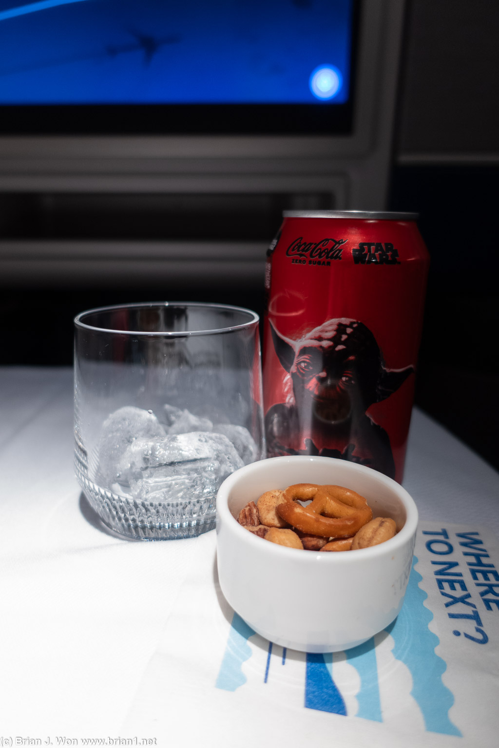 Star Wars branded Coke Zero.