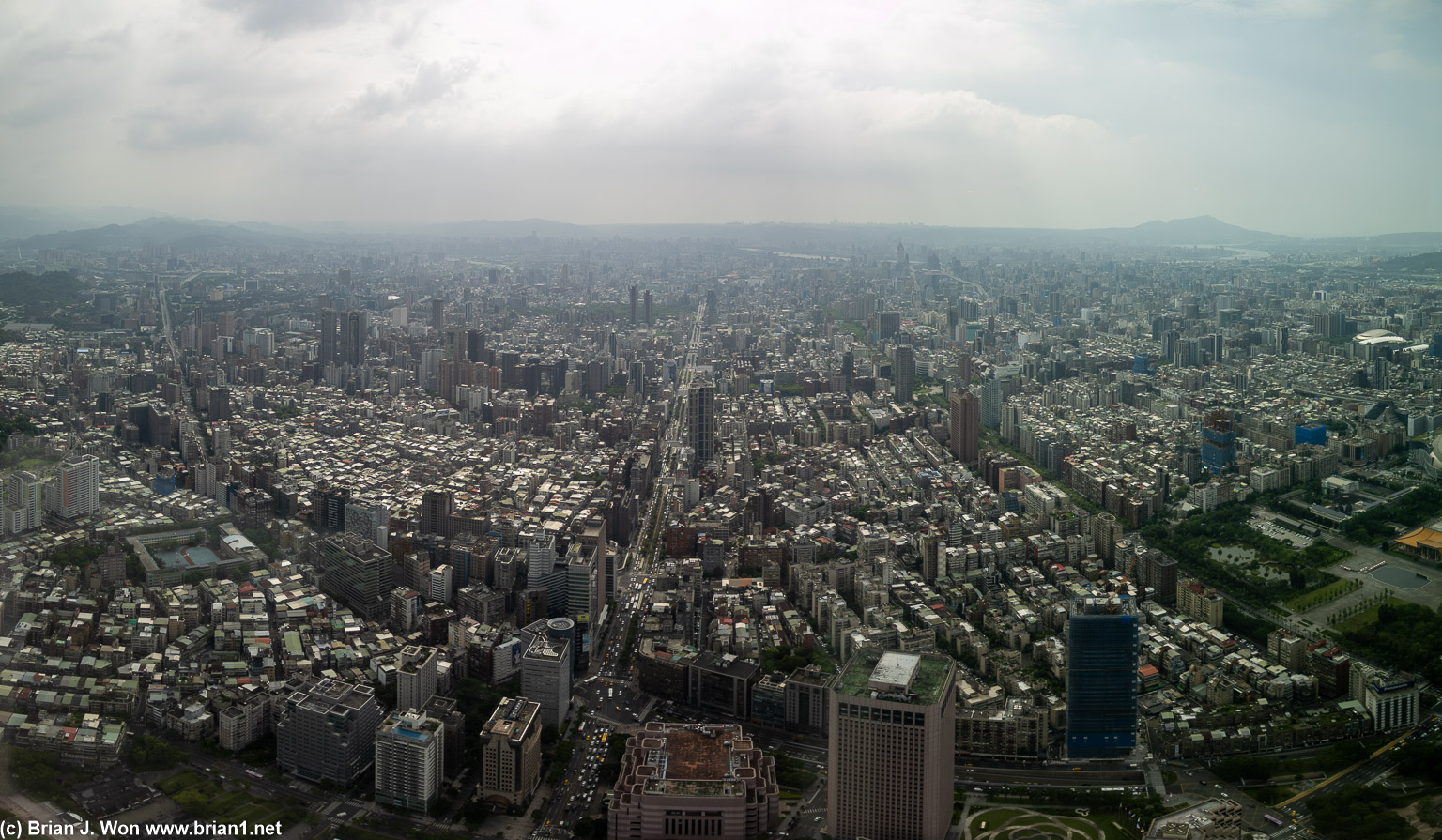 Taipei 101 main observation deck, 89th floor.
