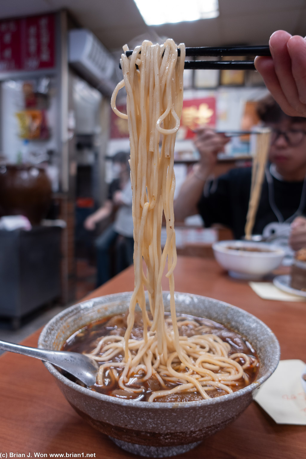 Noodle pull.