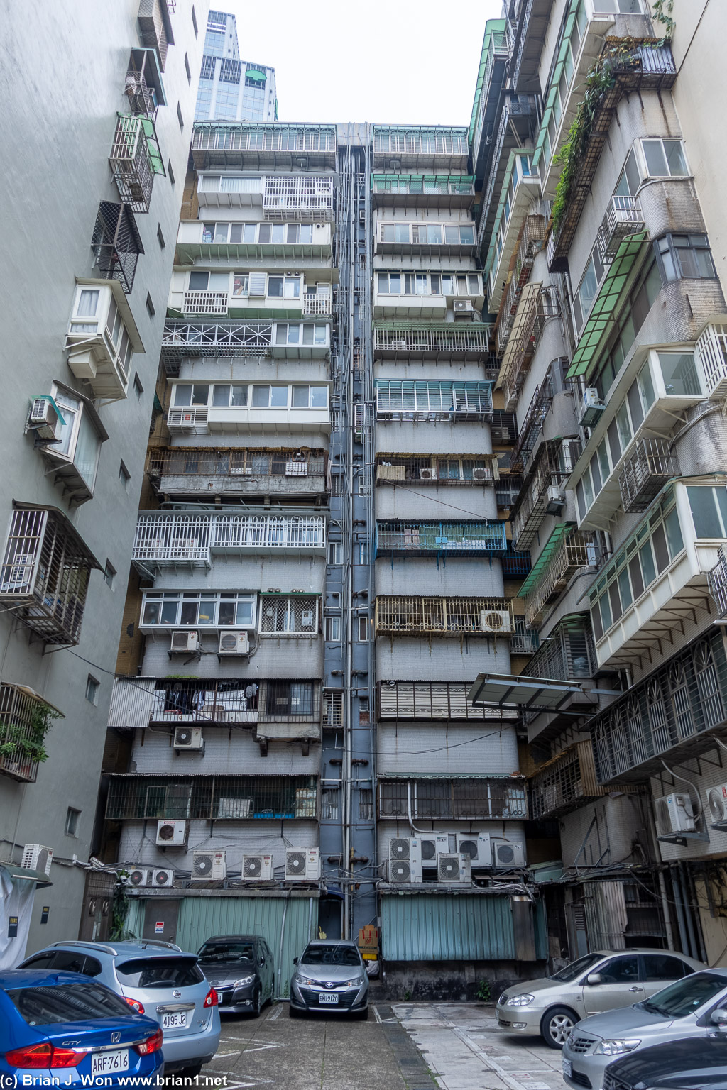 Old buildings.