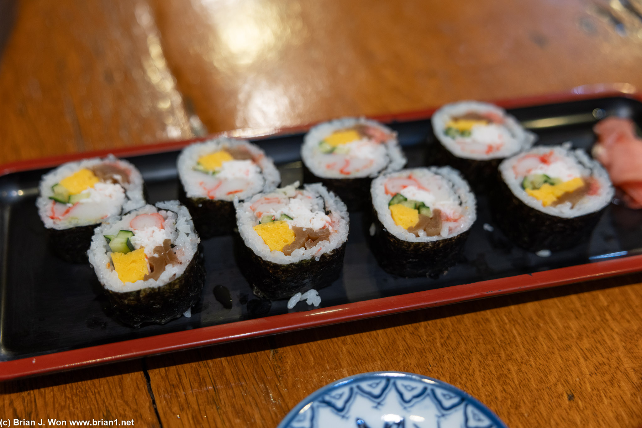 King crab roll was more Korean style?