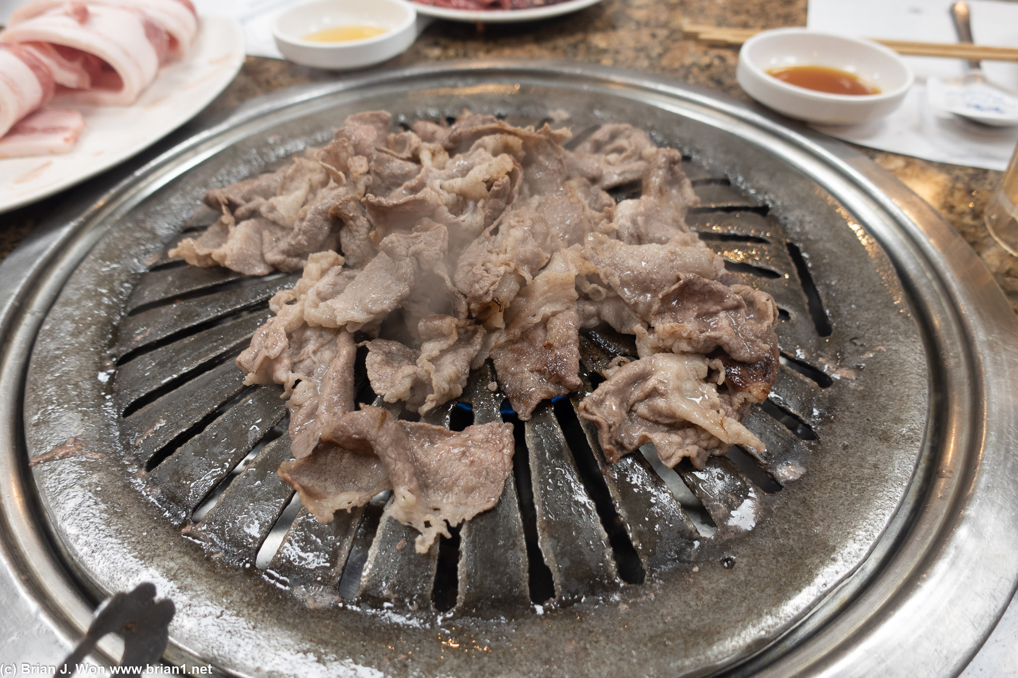 Brisket is good.
