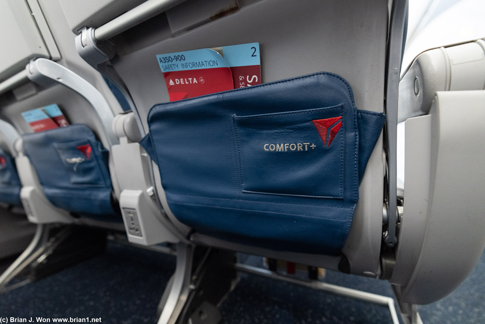 Nice touches in Comfort+.
