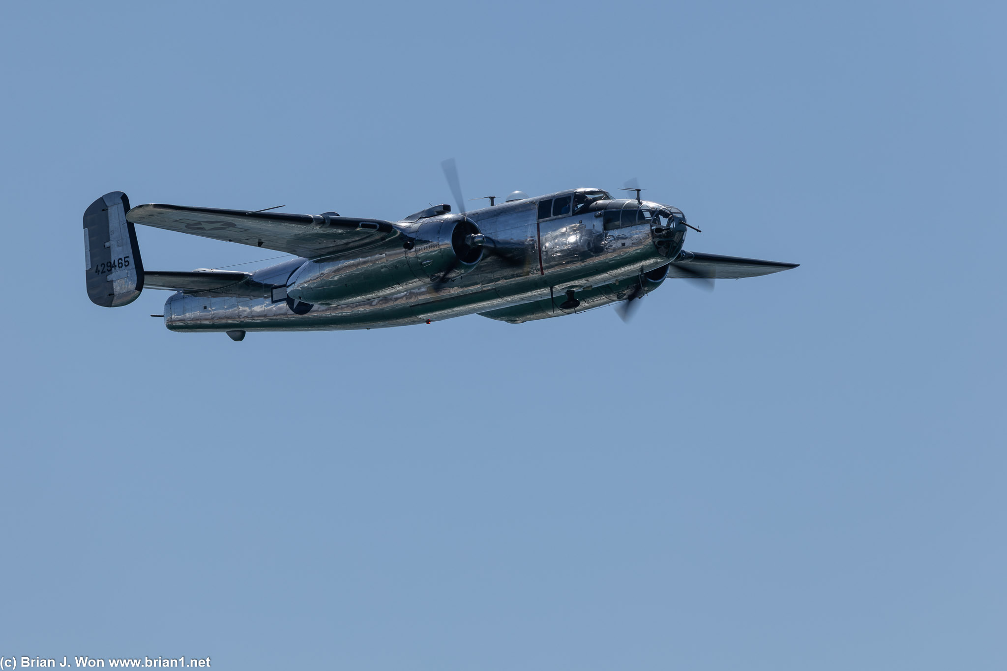North American B-25 Mitchell "Guardian of Freedom."
