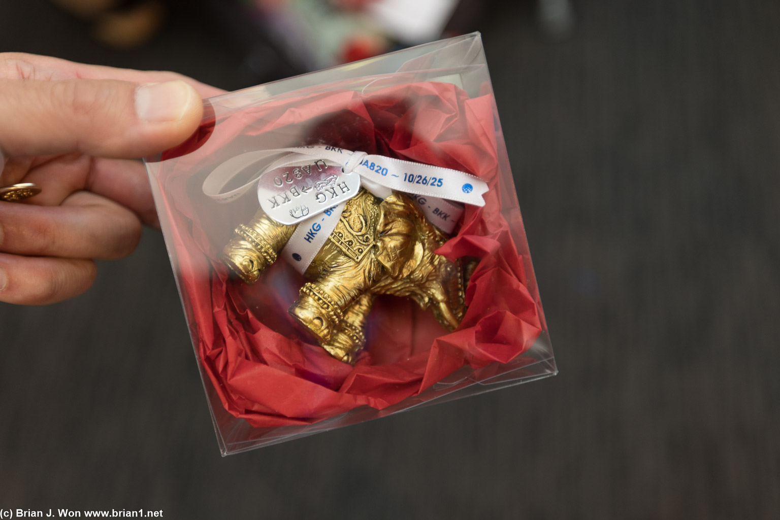 Warren goes way crazy on gifts.