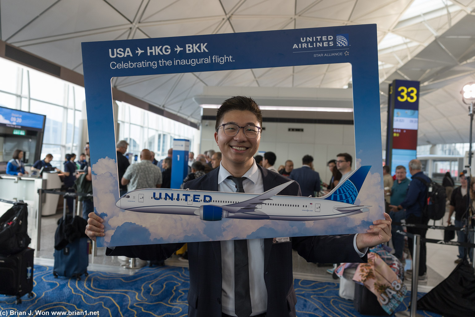 United employees all very excited.