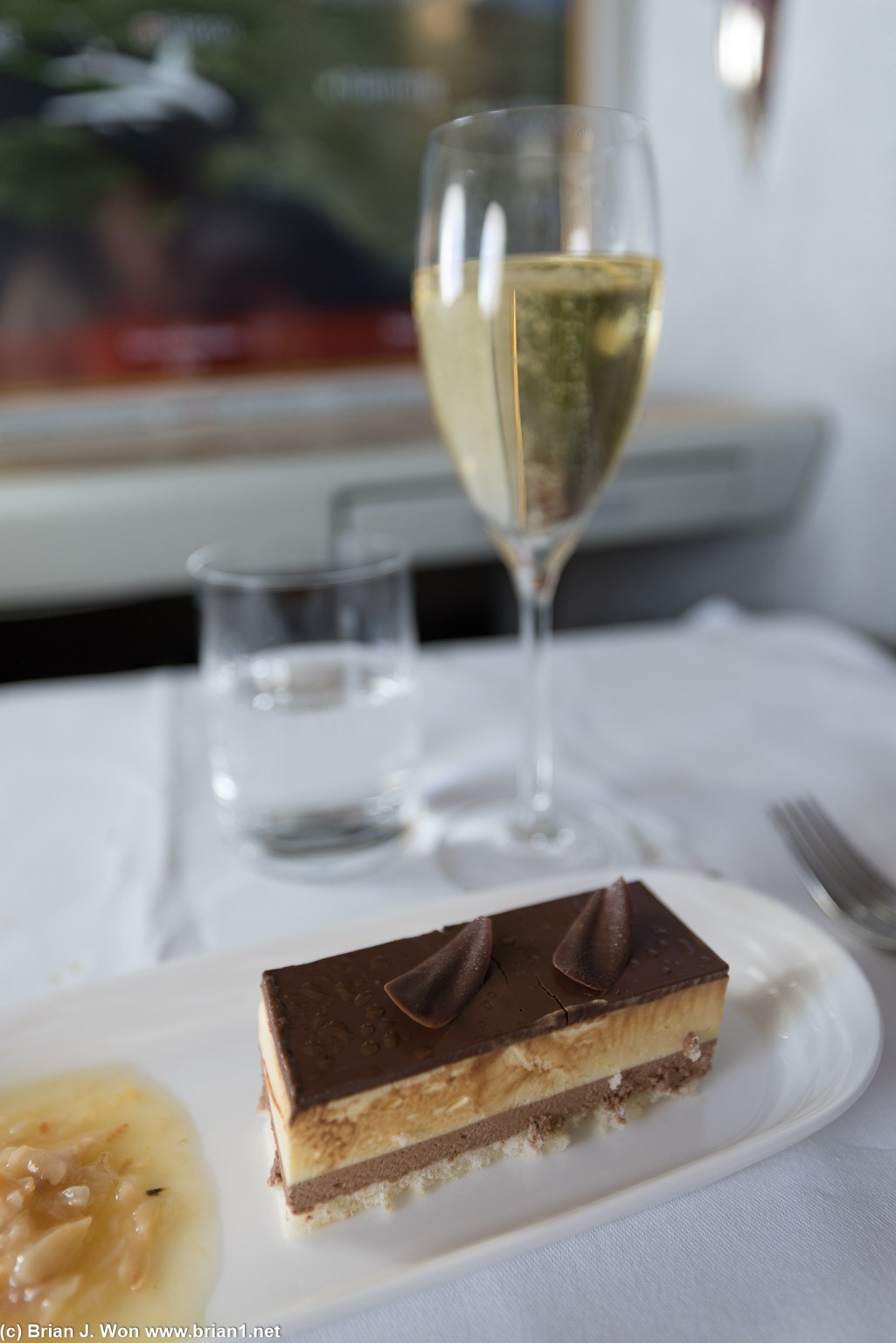 Dom Perignon 2015 and cake.