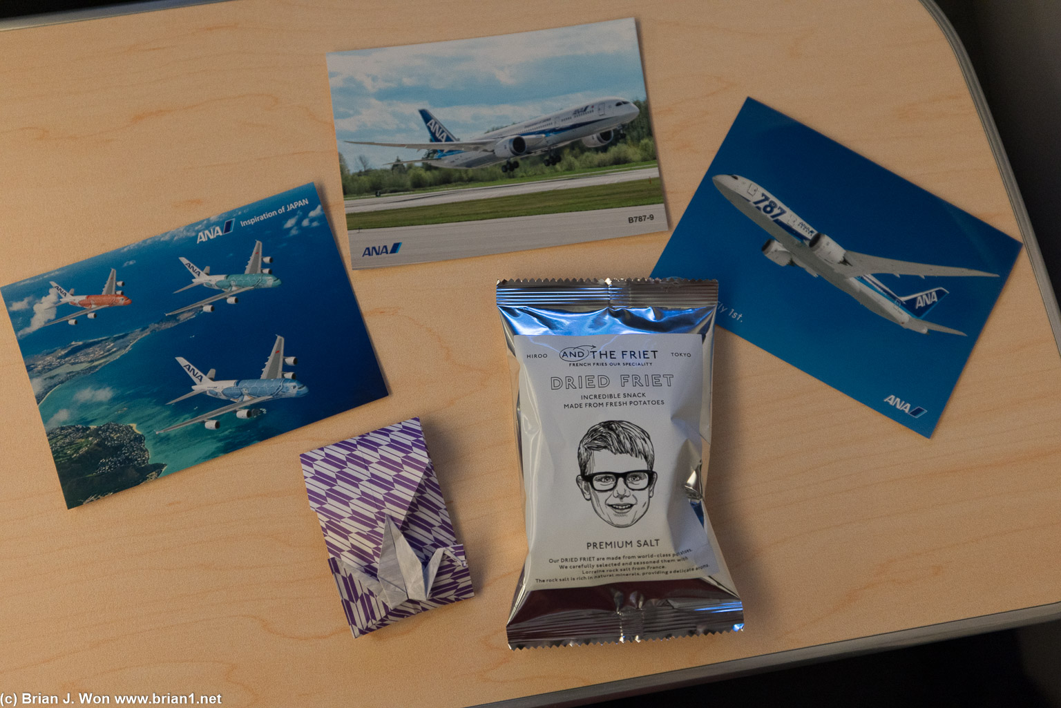 Photo cards and more snacks.