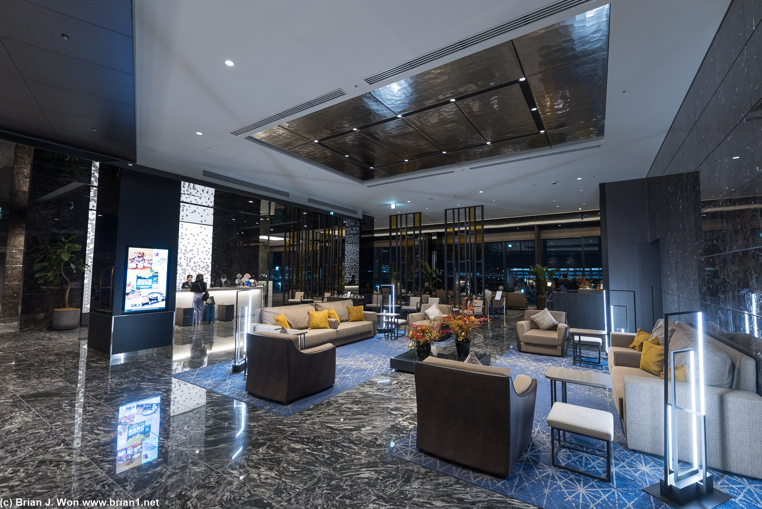 Hotel Villa Fontaine Premier lobby.