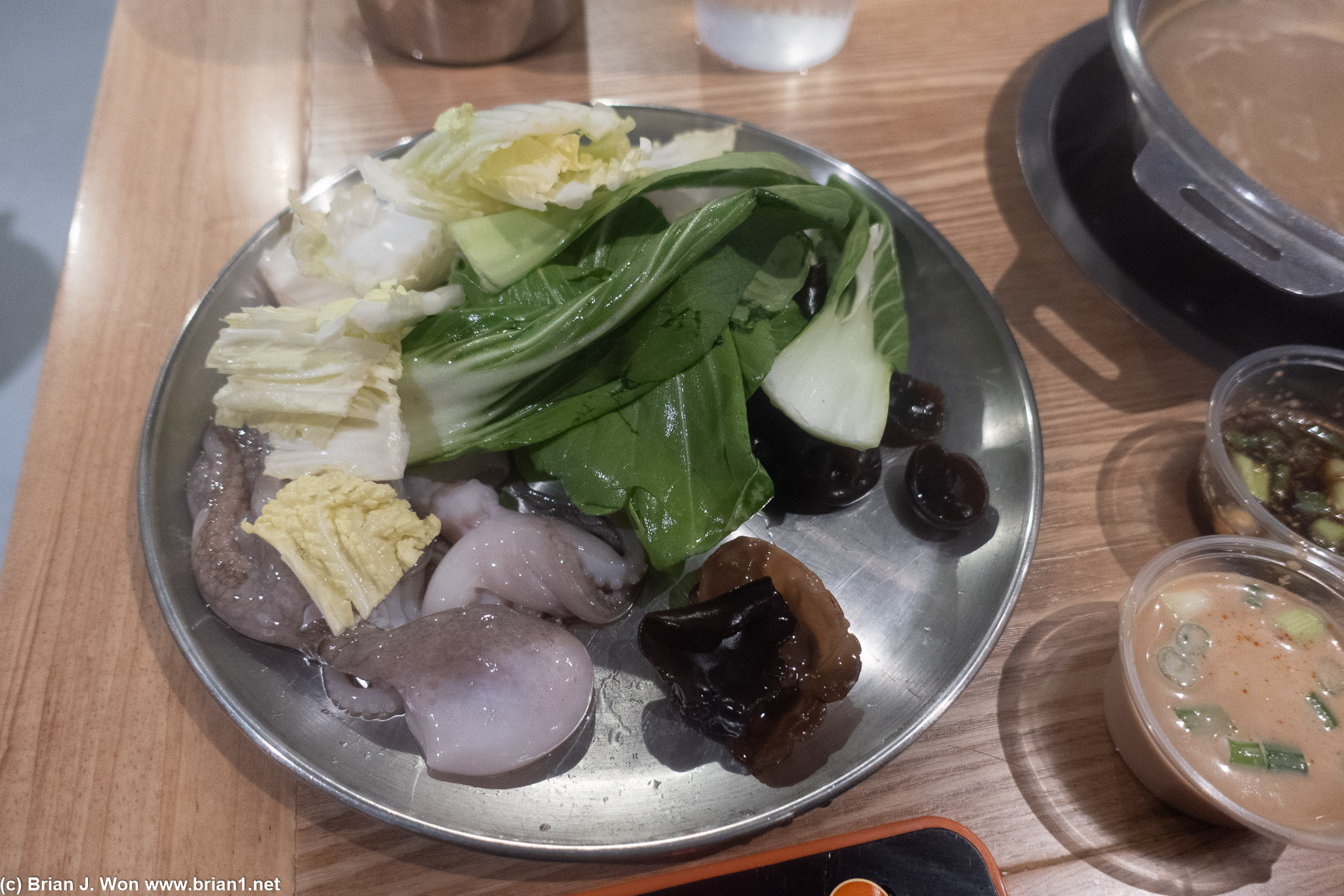 That was some huge baby octopus. Had to ask for scissors.