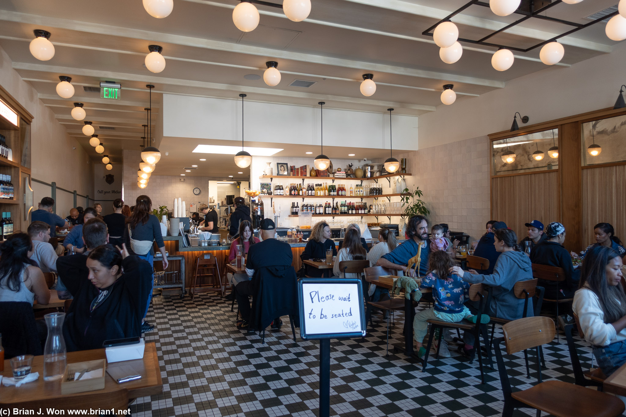 Vicky's All Day for lunch.