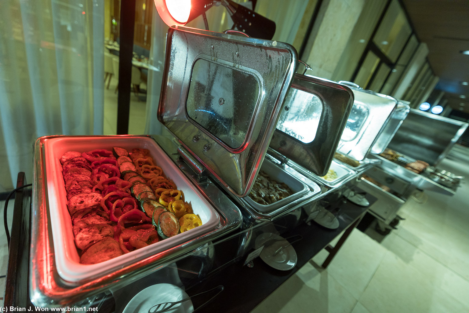 The grilled eggplant, bell peppers, and zucchini would be at soooooo many meals here.