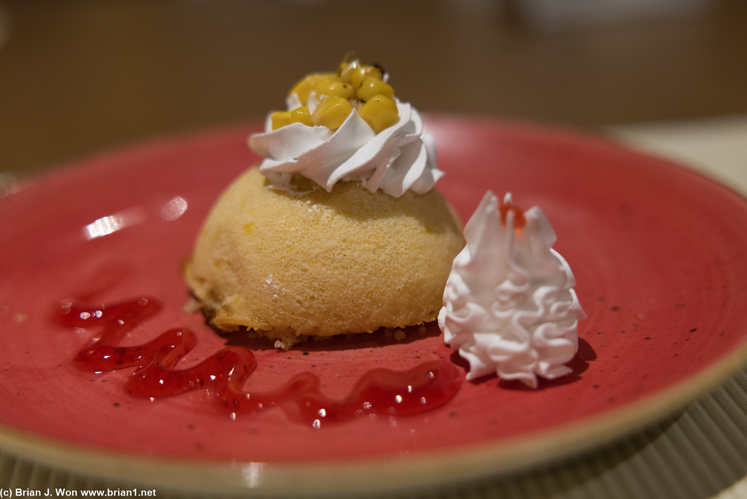 Milpa (corn bread) dessert was highlight of the meal?