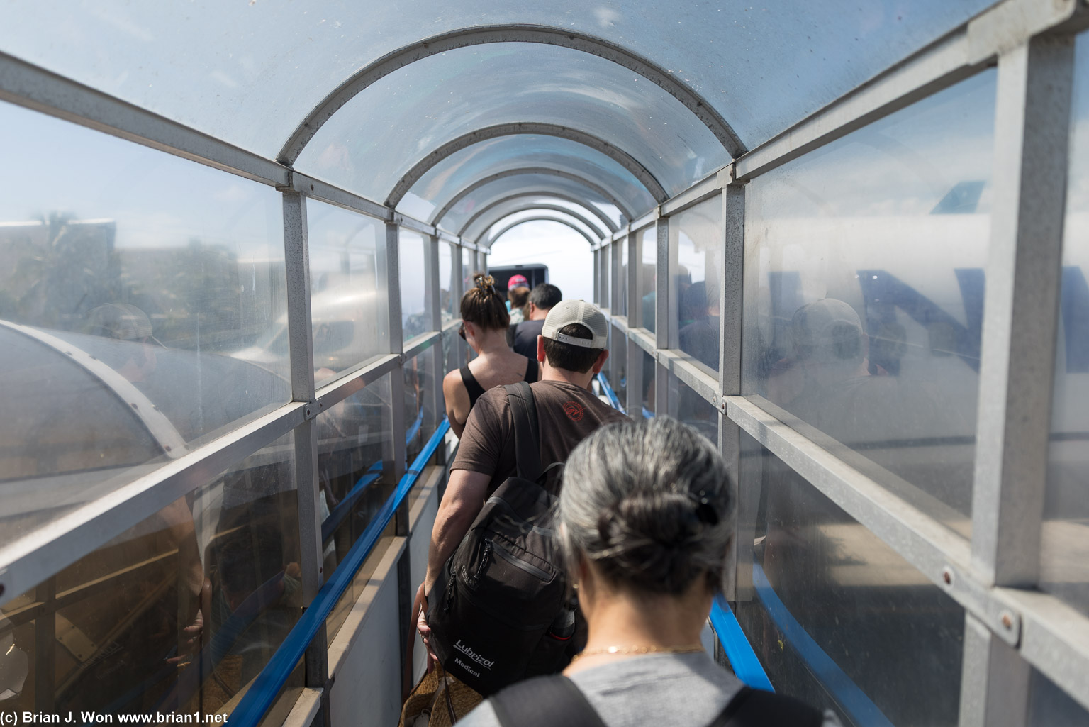 Yes, it's hot in these enclosed ramps.