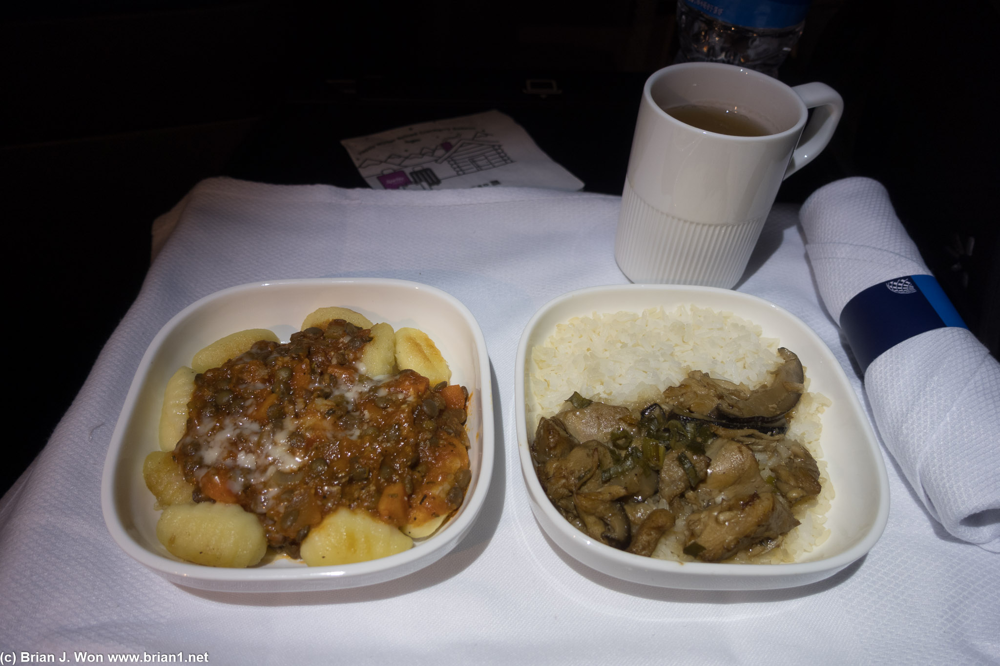 Gnocchi was gross, chicken and mushroom was overcooked and dry.