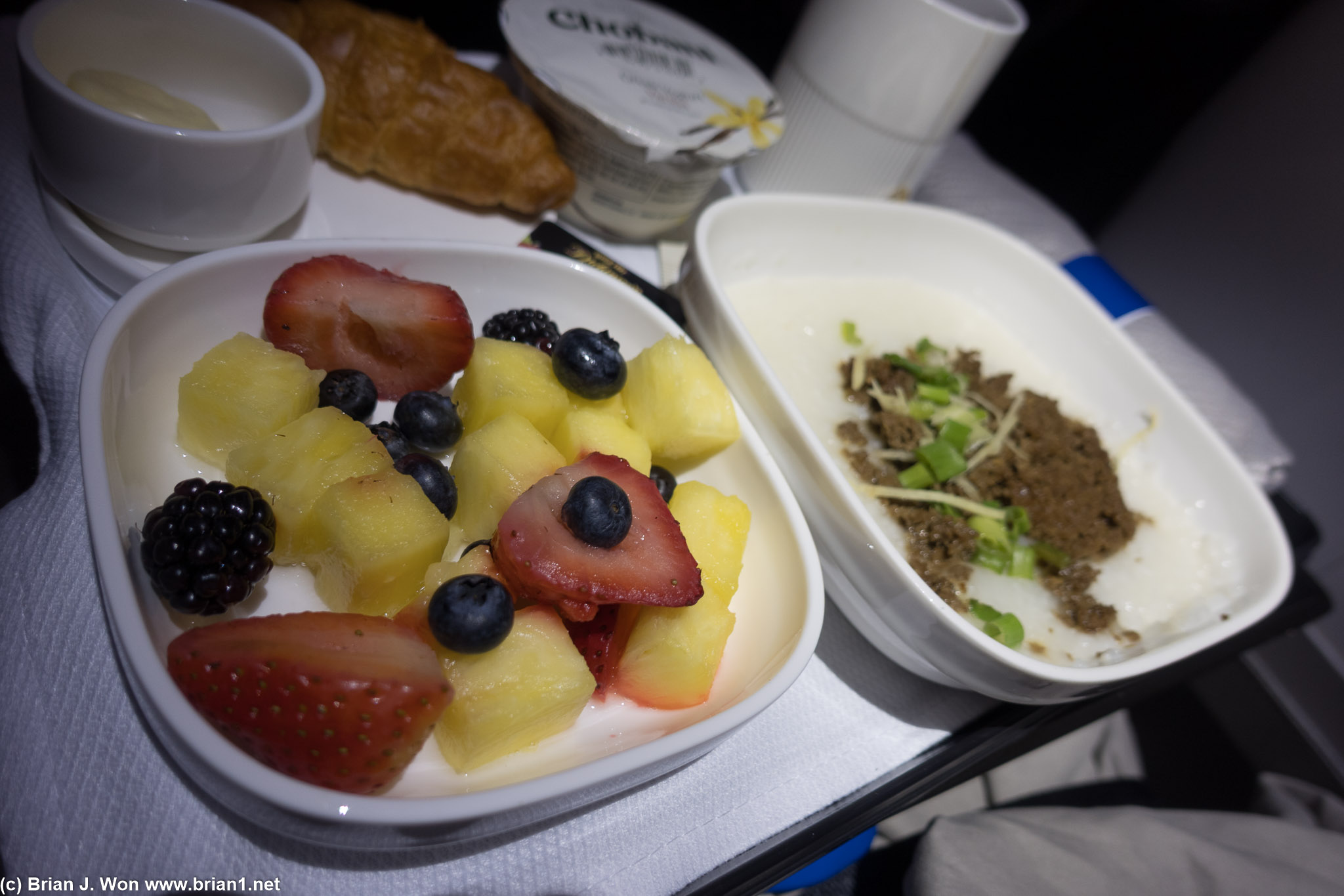 Fruit plate was very generous, tho.