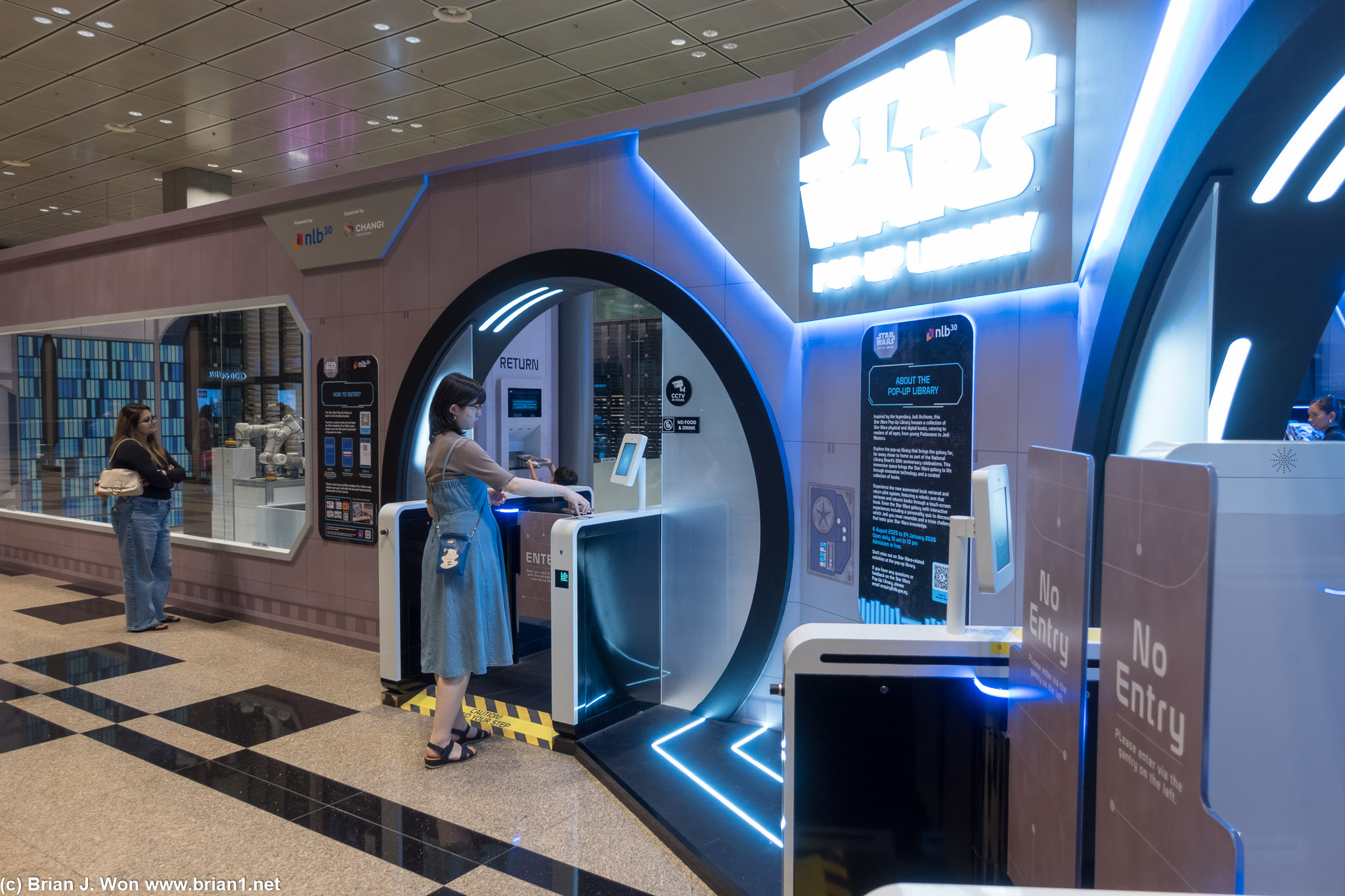 Star Wars Library in Terminal 3.