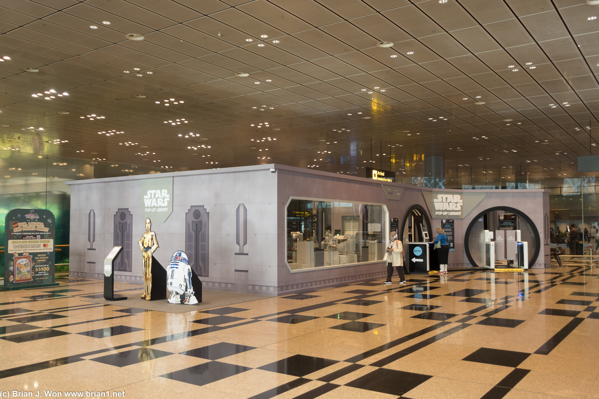 Star Wars Library in Terminal 3.