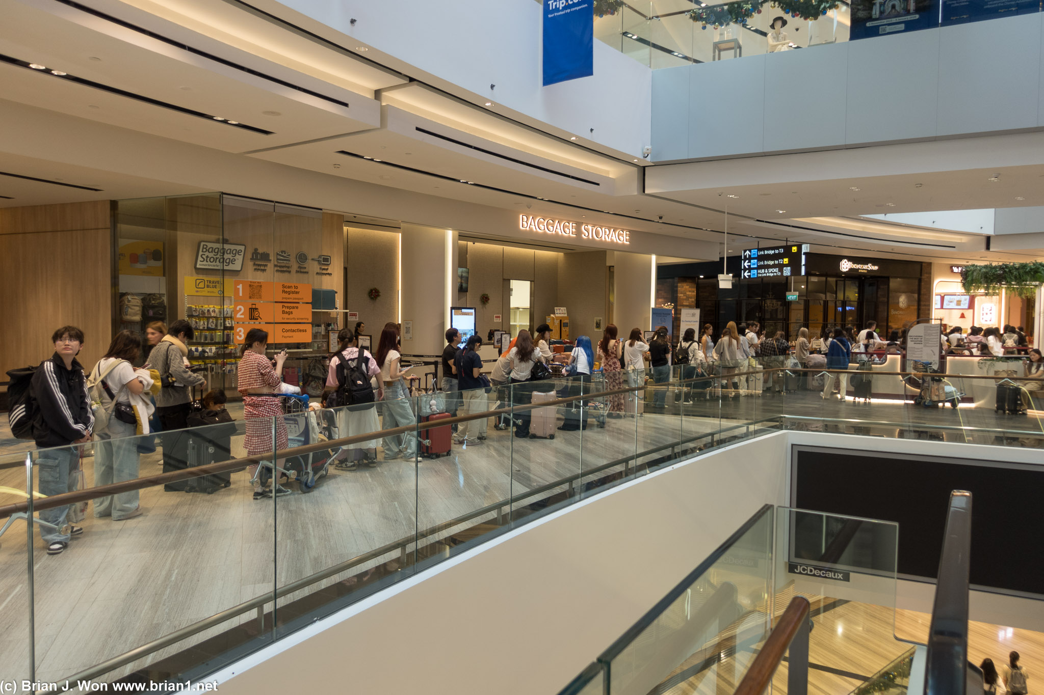 Crazy line for Ya Kun Kaya Toast at 8am.