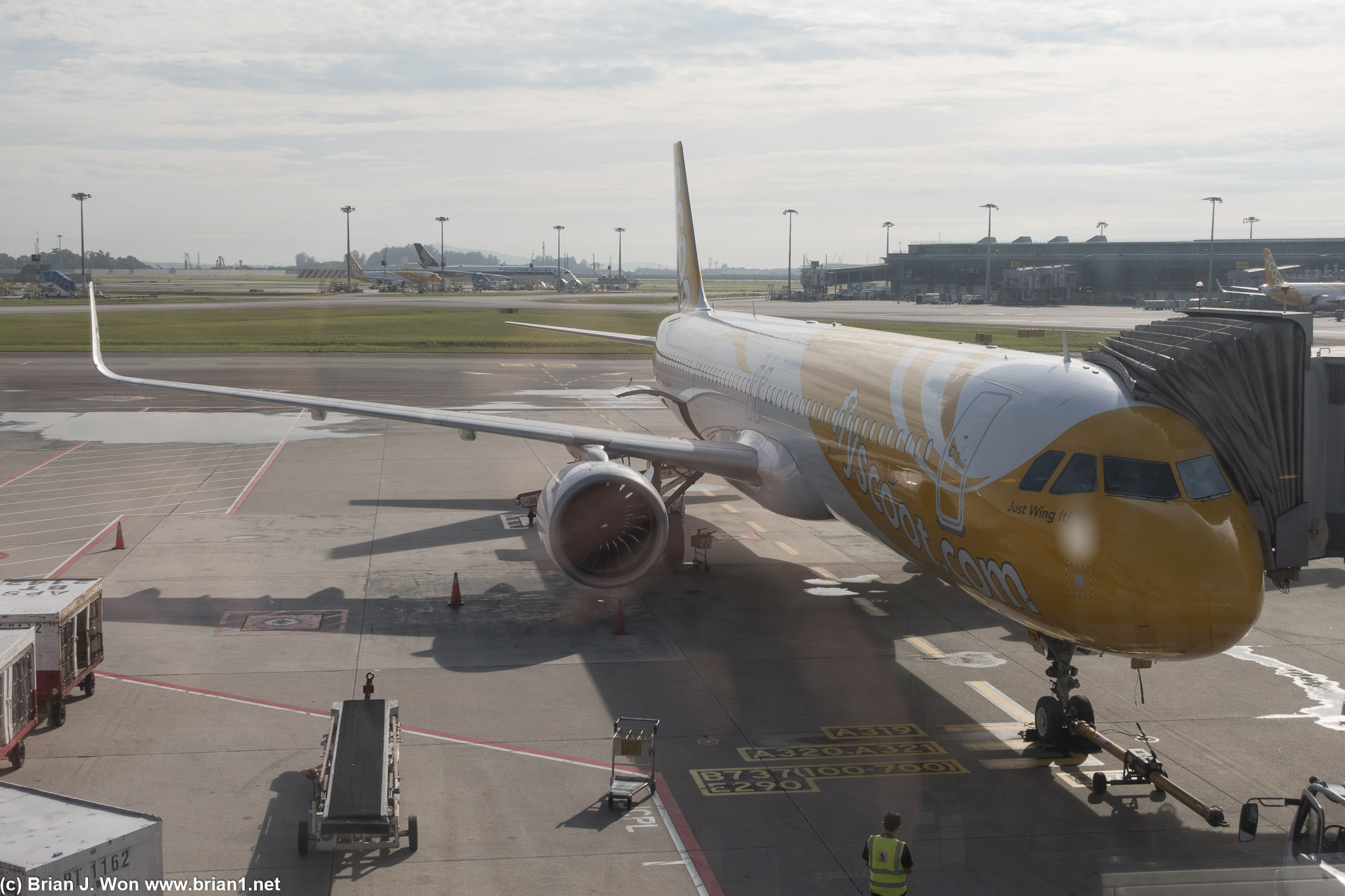 The start of 4+ hours of delays due to mandatory software updates on Airbus A320-series aircraft.