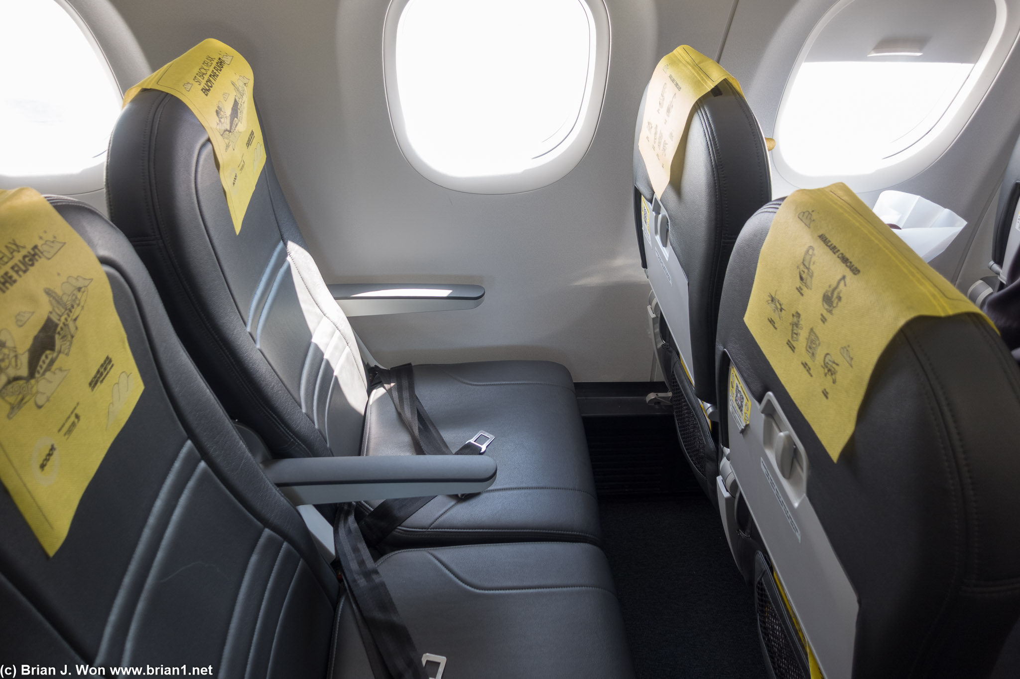 Embraer E190-E2 instead of Airbus A320ceo today.