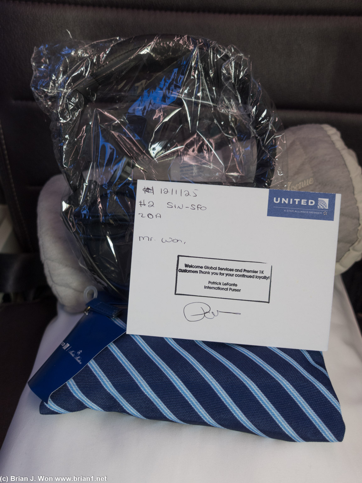 Purser Patrick! His cards are recognizable.