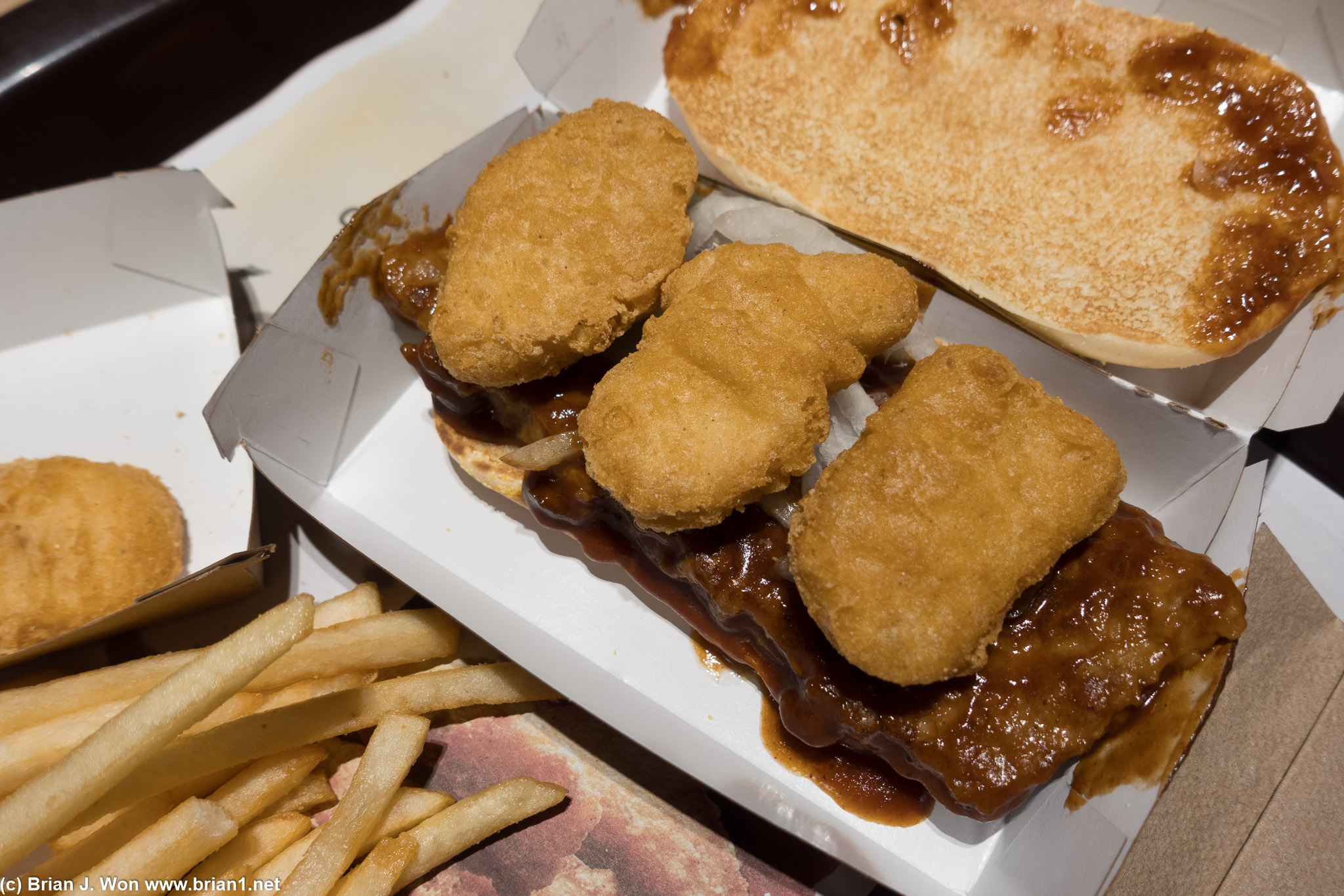 Make that the McRugget.