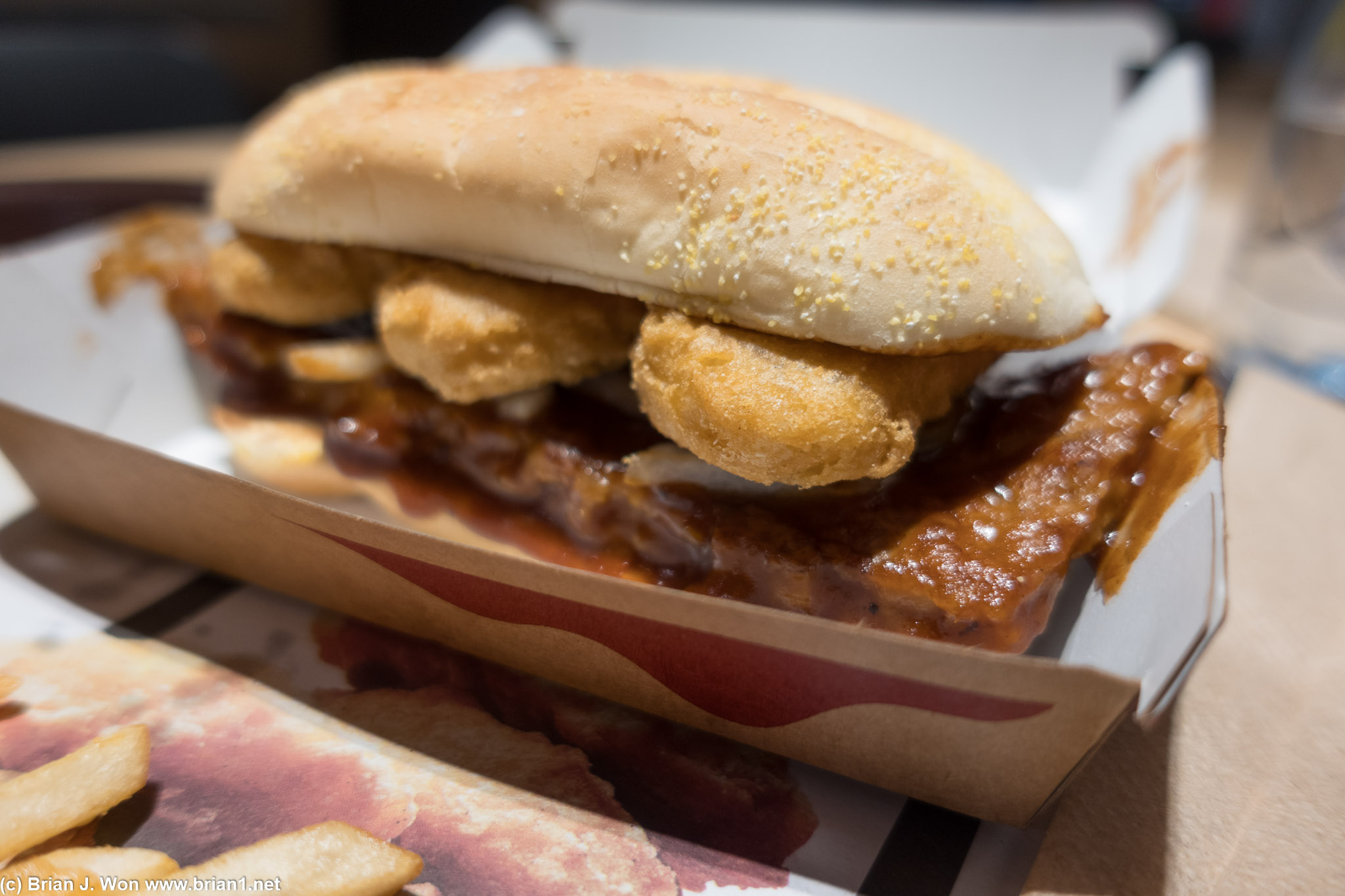 The feared McRugget.