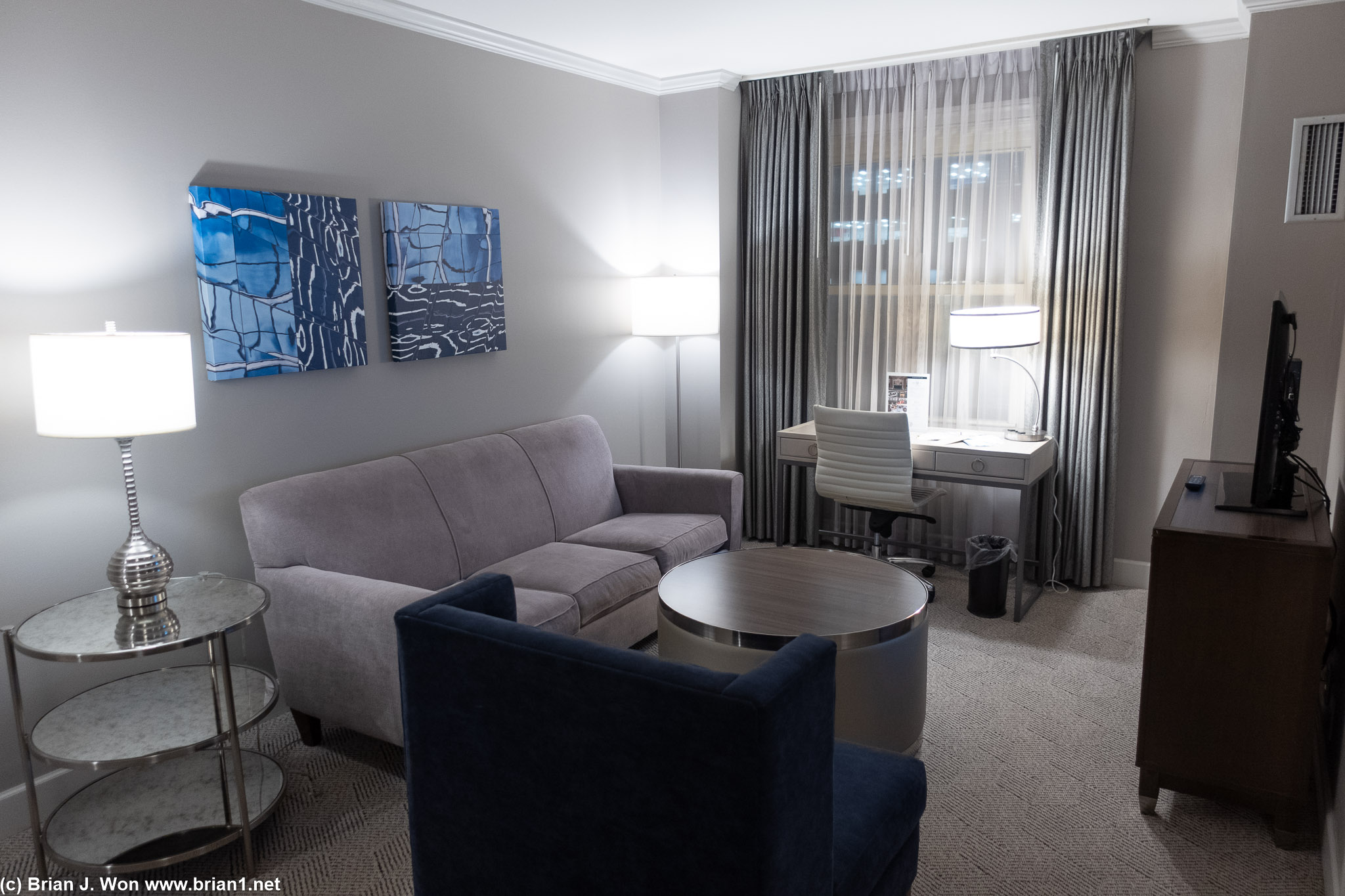 Suite upgrade, woot.