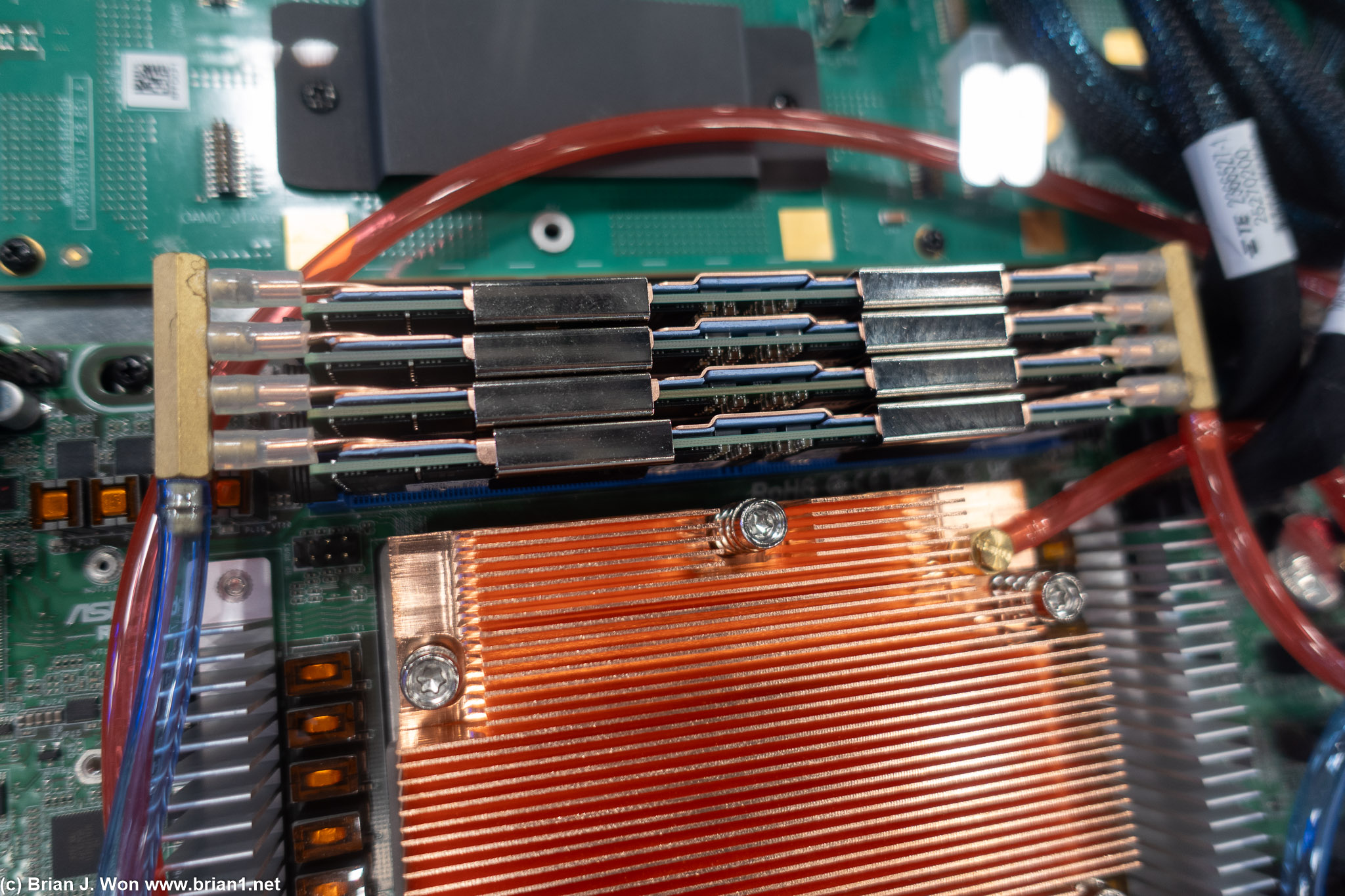 Penguin Solutions, one of many with directly watercooled memory.