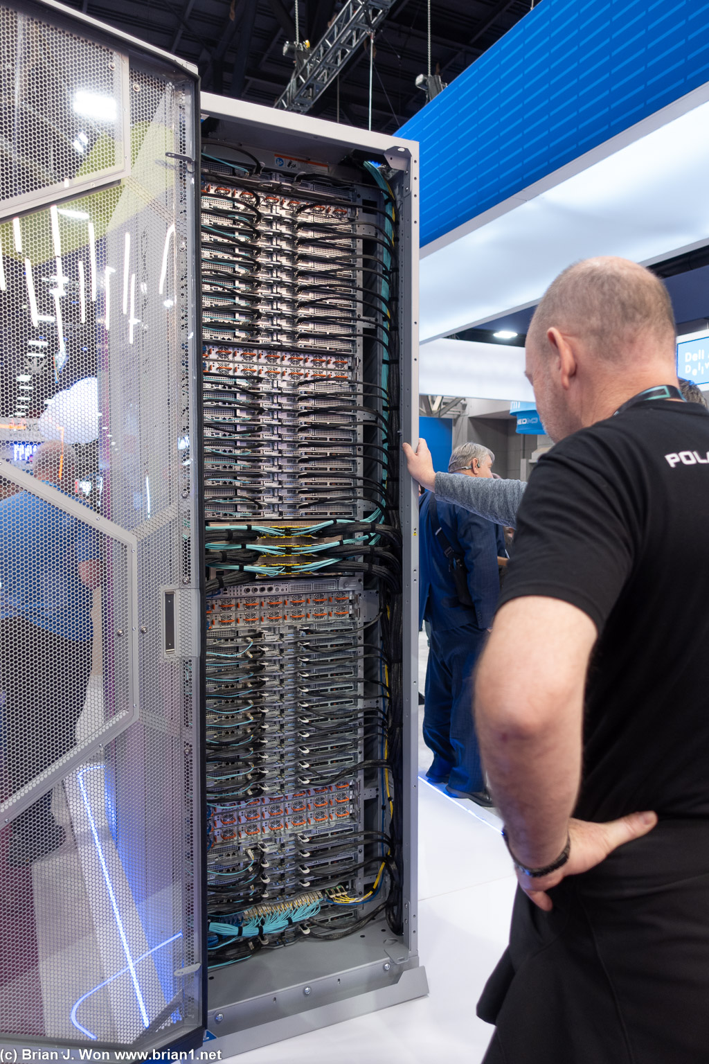 Dell warm water cooled rack.