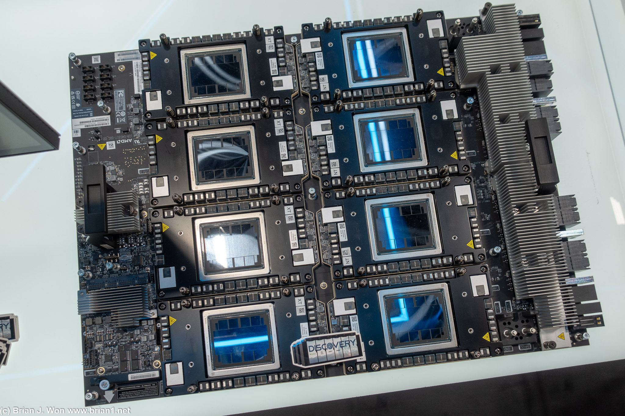 AMD Instinct MI350X GPUs.